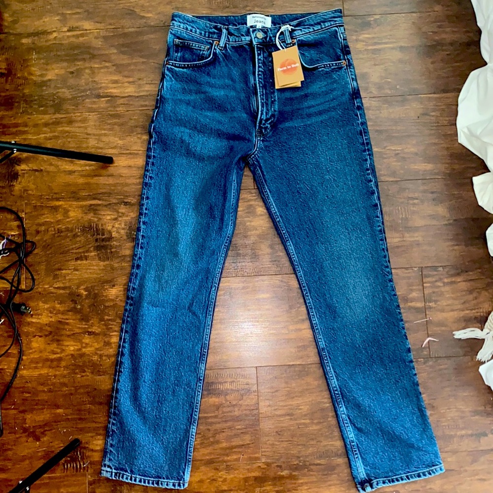 Reformation Jeans High Rise Straight Leg